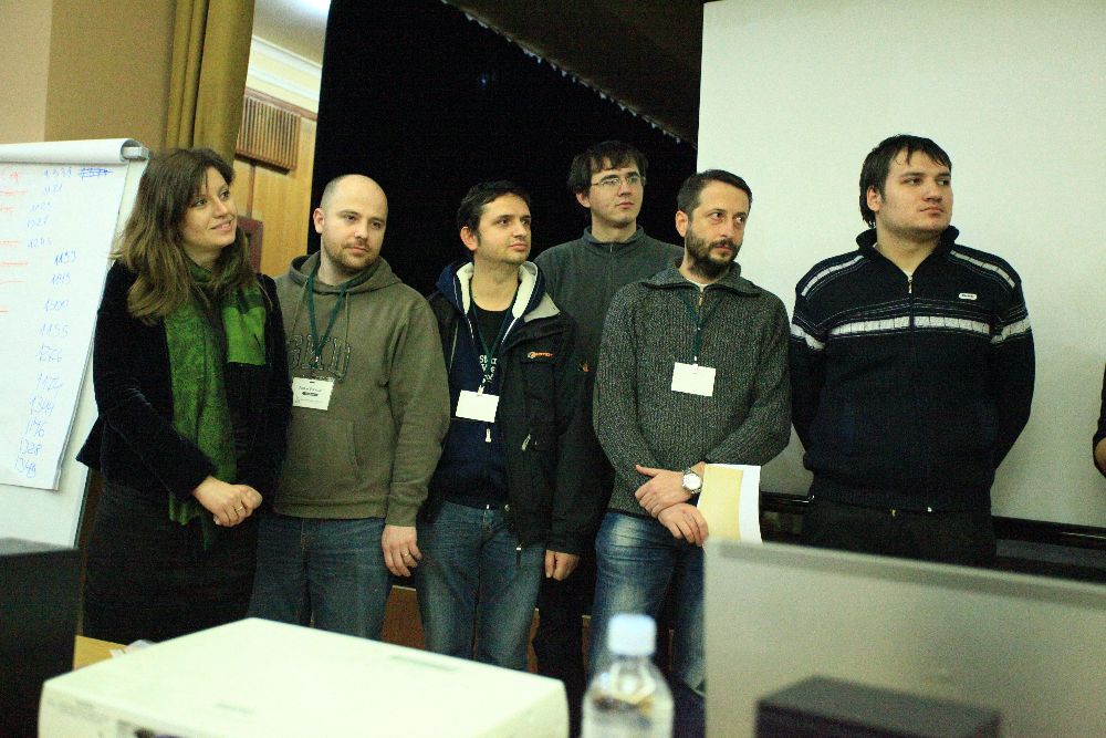 команда, которая работала над проектом AdAstra - 4-ое место.